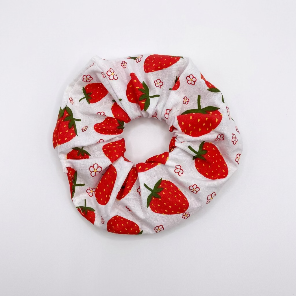 Scrunchie strawberries