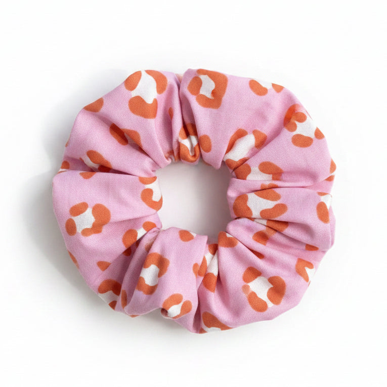 Scrunchie “pink leopard”
