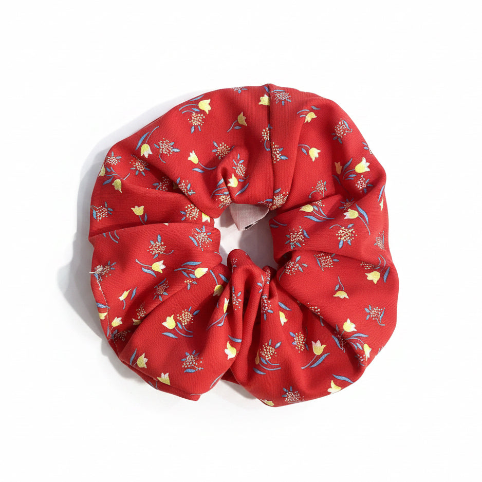Scrunchie “yellow tulips”