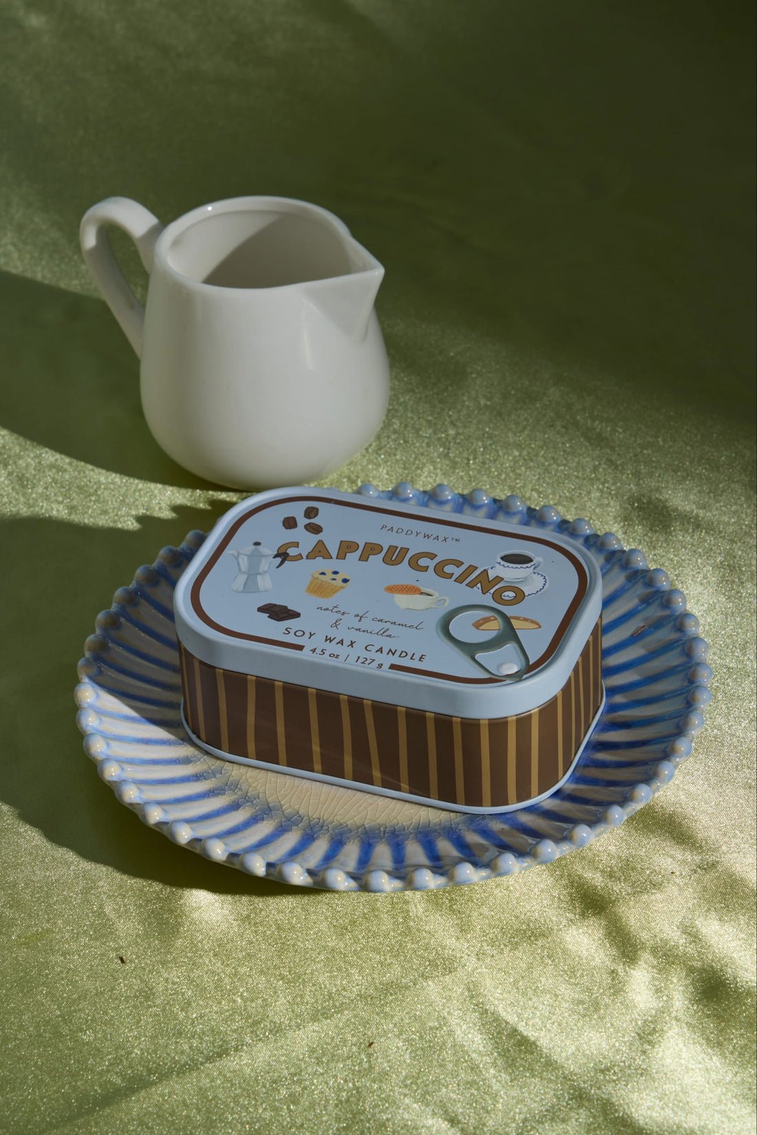 Cappuccino 127g |Κερί σόγιας σε μεταλλικό δοχείο - Colibri Enso