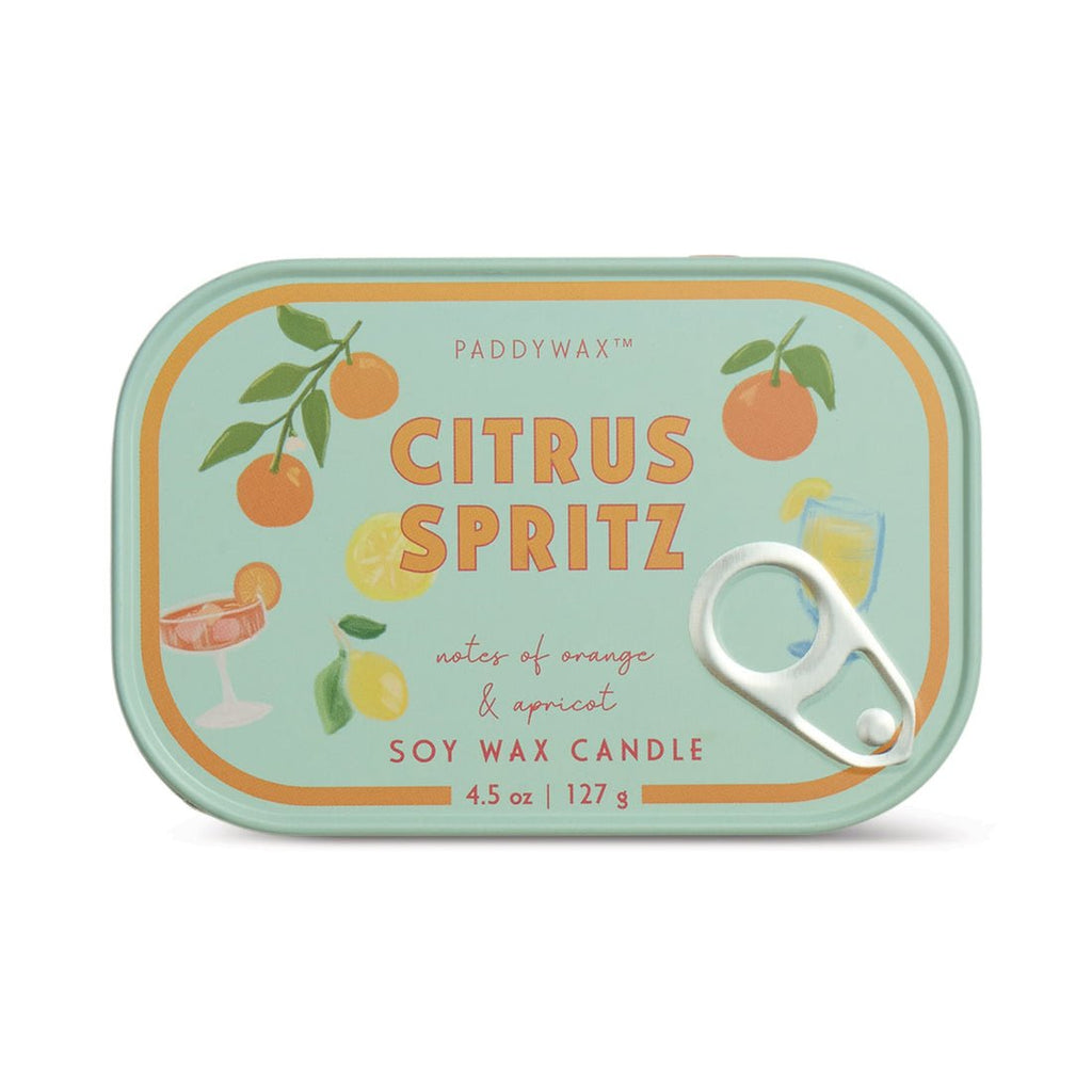 Citrus Spritz |Κερί σόγιας 127gr σε μεταλλικό δοχείο - Colibri Enso