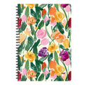 flowers III τετράδιο σπιράλ 3 θέματα 105 φύλλα 21x29εκ. - Colibri Enso