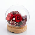 Forever roses σε γυάλινη μπάλα 15εκ. - Colibri Enso