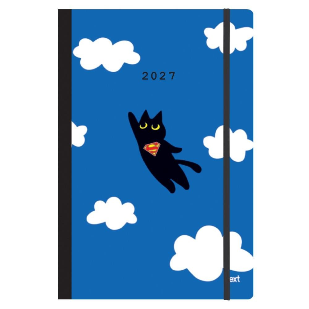 ημερολόγιο 2027 Trends Super cat ημερήσιο flexi με λάστιχο 12x17εκ. - Colibri Enso