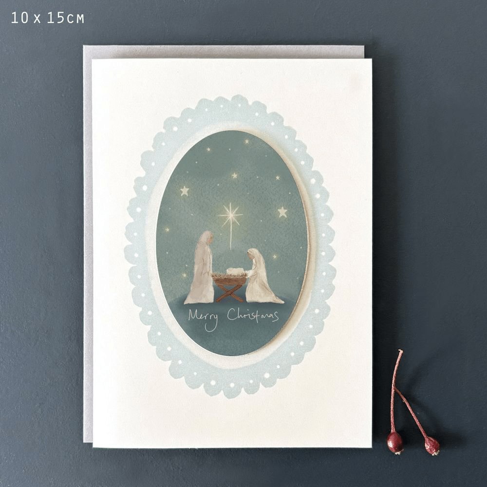 Κάρτα Starry night-Merry Christmas - Colibri Enso