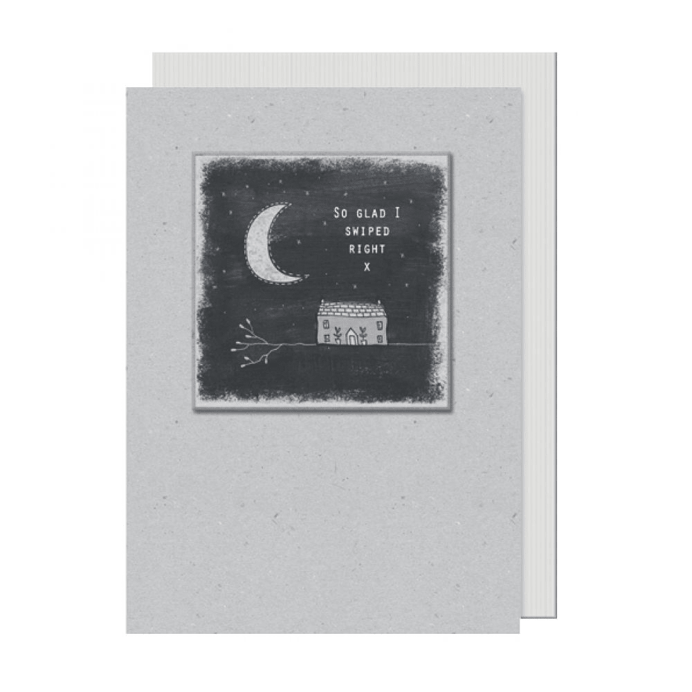 Κάρτα Twig-Glad I swiped right - Colibri Enso