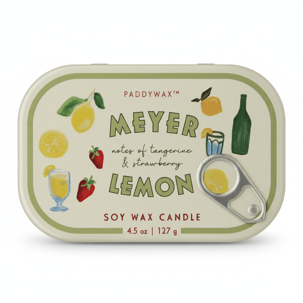 Κερί Σόγιας - Meyer Lemon - Colibri Enso
