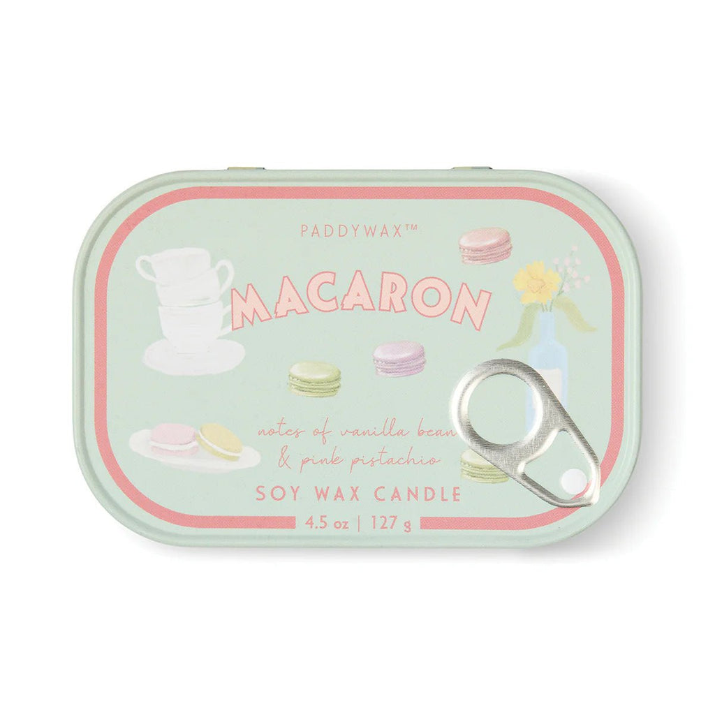 Macaron |Κερί σόγιας 127gr σε μεταλλικό δοχείο - Colibri Enso