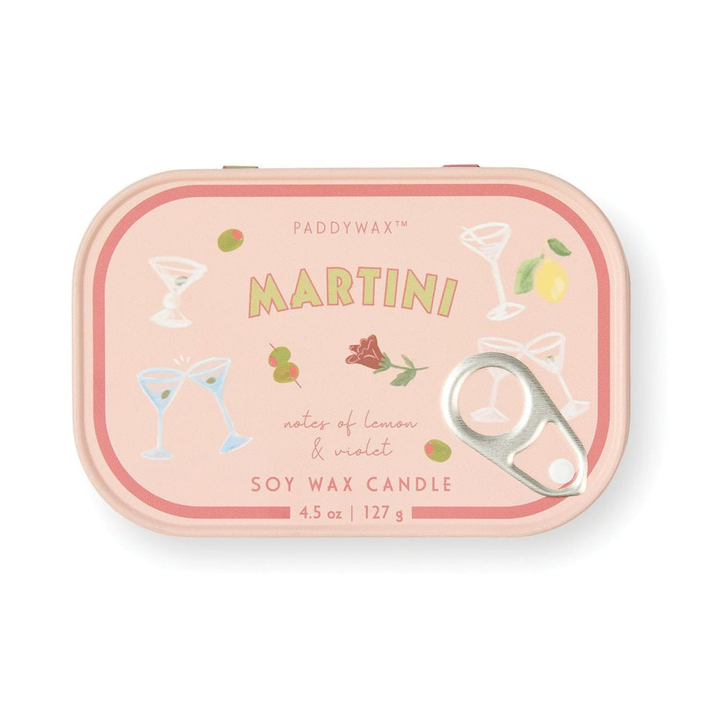 Martini 127g |Κερί σόγιας σε μεταλλικό δοχείο - Colibri Enso