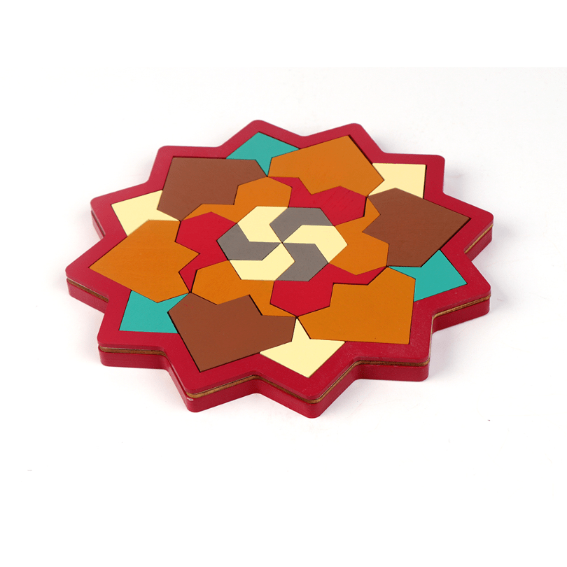 Mensa 12-Pointed Star Game 247X267X30mm - Colibri Enso