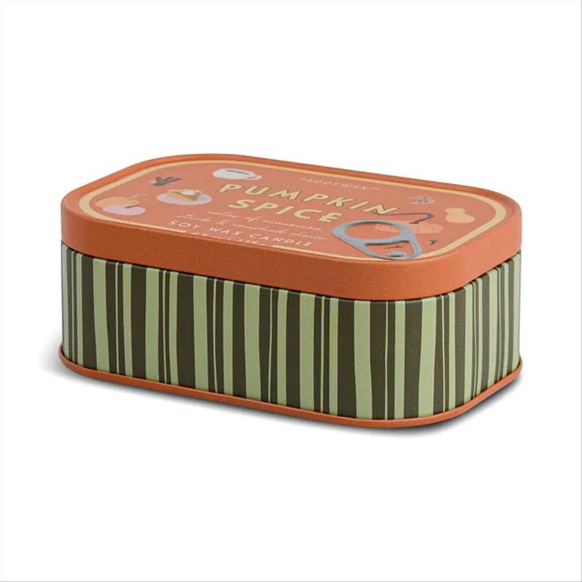 Pumpkin Spice 127g |Κερί σόγιας σε μεταλλικό δοχείο - Colibri Enso
