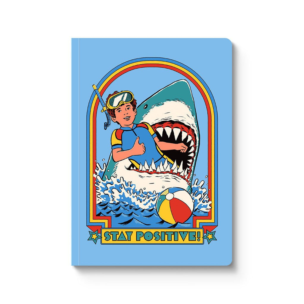 Stay Positive A5 Paperback Notebook - Colibri Enso