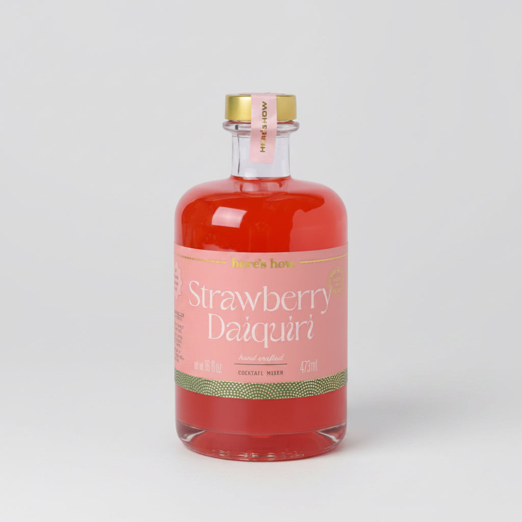 Strawberry Daiquiri Μη Αλκοολούχο Cocktail Mix 500ml - Colibri Enso