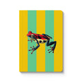 Striped Frog A6 Premium Paperback Notebook - Colibri Enso