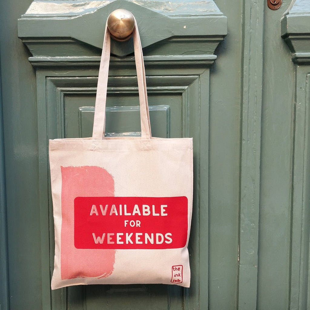 Tote Τσάντα «Available for Weekends» - Colibri Enso