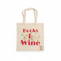 Τσάντα από Καραβόπανο «Books & Wine» - Colibri Enso